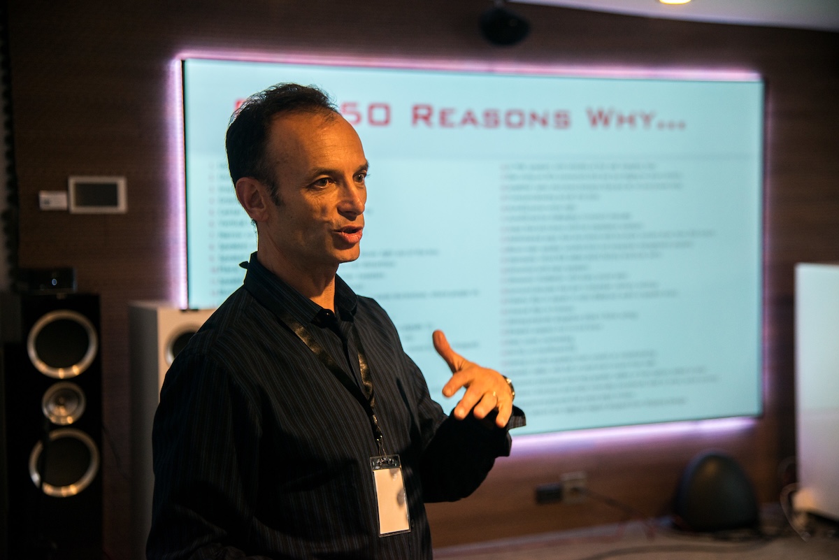 Anthony Grimani Conference at DesignLab Offices